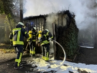 Am 24. Dezember 2023 rückte die Feuerwehr zu einem Brand bei Röddenau aus.