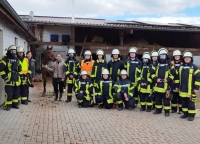 Am 20. April 2024 fand unter dem Motto "Pferde, Feuer, Feuerwehr" eine Übung der Freiwilligen Feuerwehr Gemünden statt.