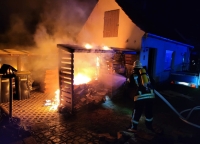 An Silvester und Neujahr wurden die Feuerwehren der Stadt Waldeck zu drei Einsätzen alarmiert.