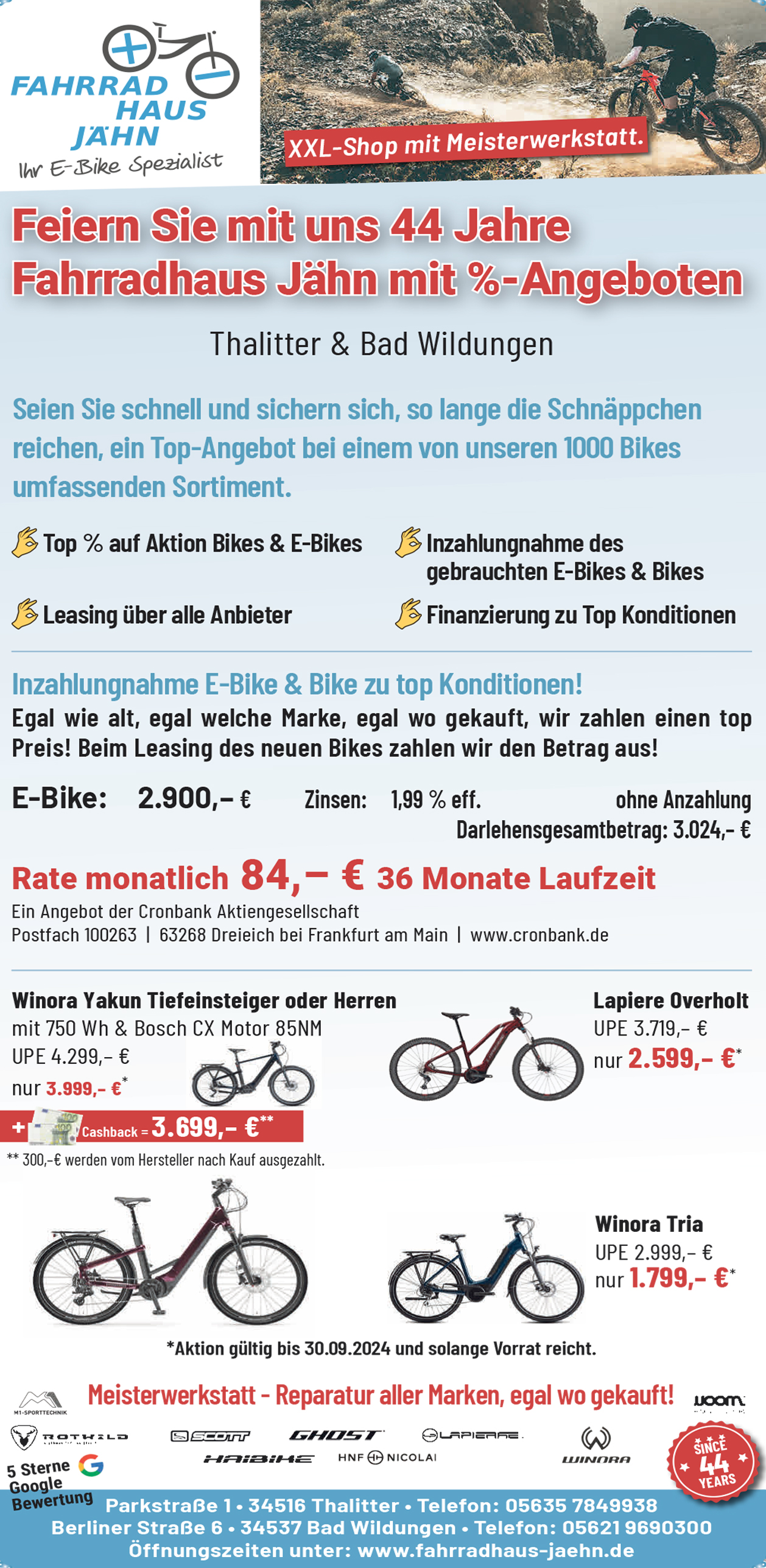 Fahrradhaus Jaehn Angebote