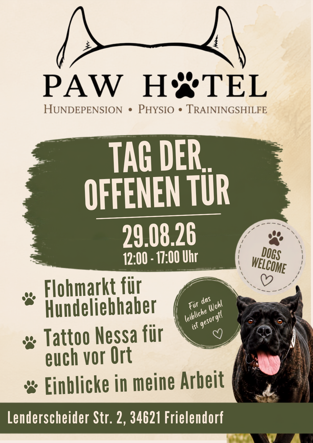 Paw Hotel Tag der offenen Tür