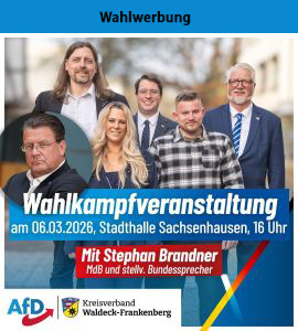 Wahlwerbung AFD