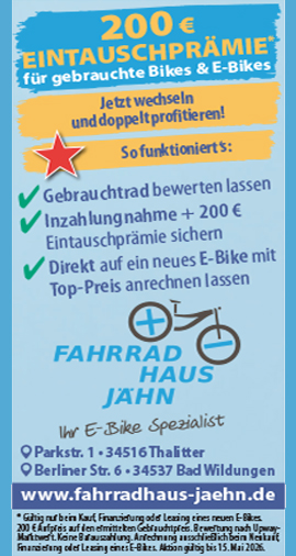 Fahrradhaus Mai 2026