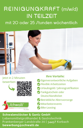 Reinigungskraft Schwalli