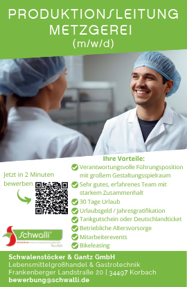 Produktionsleitung Schwalli