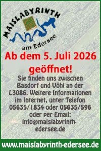 Maislabyrinth Edersee 2026