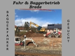Die Firma Brede sucht zur Verstärkung des Teams einen Baggerfahrer.