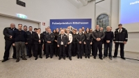Im Saal Florenz des Polizeipräsidiums wurden die neuen Freiwilligen Polizeihelferinnen und Polizeihelfer offiziell begrüßt.