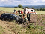 Am 4. Oktober 2024 kam es zu einem Alleinunfall auf der Kreisstraße 77 im Landkreis Waldeck-Frankenberg. Die Ursache ist unklar.