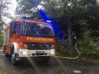 Die Freiwillige Feuerwehr Frankenberg musste am 6. Oktober ausrücken, in einem leerstehenden Haus brannte eine Matratze.