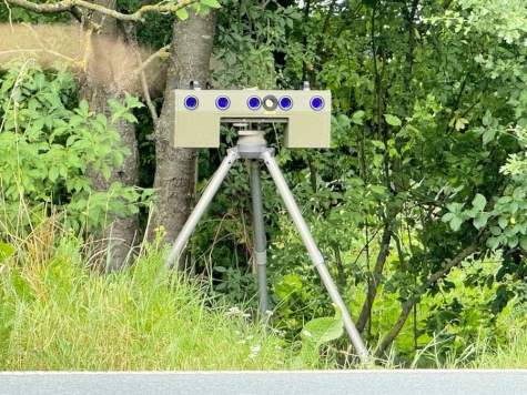 Derzeit wird auf der B 485 geblitzt.