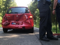 Auffahrunfall auf der Landesstraße 3078 zwischen Massenhausen und Bad Arolsen am 27. Juli 2019- 