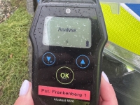 Bei einer Kontrolle stellten Beamte eine deutliche Alkoholisierung bei einem Audi-Fahrer fest.