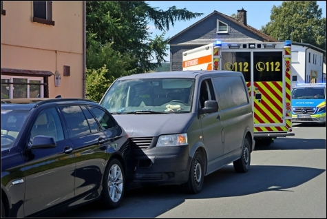 In Berghausen ereignete sich am Dienstmorgen ein Verkehrsunfall. 