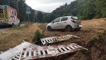 Zwischen Netze und Buhlen kam eine 42-jährige Autofahrerin am 18. August 2026 mit ihrem Wagen von der Fahrbahn ab.