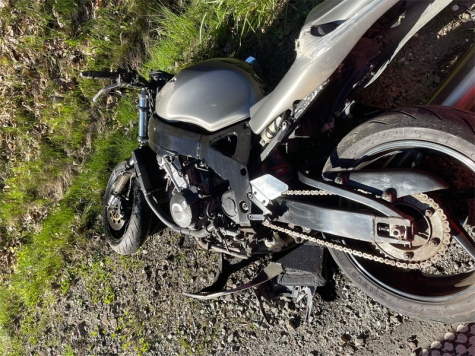 Diese Honda CBR 900 RR wurde am 23. April 2026 erheblich beschädigt.
