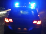Eine Polizeistreife am 5. Oktober aus Sicht des Fahrers, der alkoholisiert und ohne Führerschein in Vellmar unterwegs war.