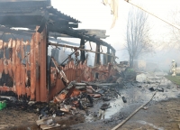 Bei einem Garagenbrand entstand Sachschaden in Höhe von rund 150.000 Euro.