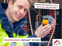 Die EWF sucht zum nächstmöglichen Zeitpunkt Verstärkung (m/w/d). Jetzt bewerben! 