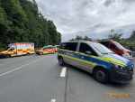 Auf der B 252 bei Münchhausen kam es am 7. September 2026 zu einem tödlichen Verkehrsunfall.