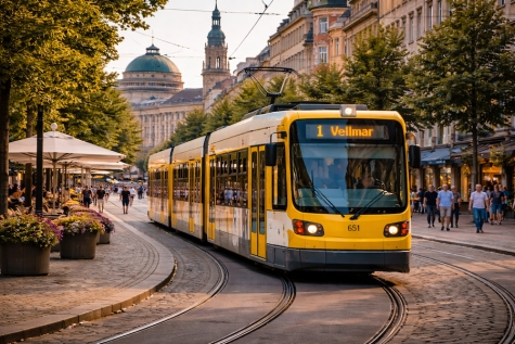 Nach dem Vorfall im Bereich der Unteren Königsstraße hoffen die Ermittler auf Zeugenhinweise von Fahrgästen, denen der Mann mit der auffälligen Nase und der beigefarbenen Jacke in der Bahn aufgefallen sein könnte.