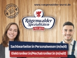 Rügenwalder sucht neue Mitarbeiter (m/w/d) für eine Vielzahl von abwechslungsreichen Stellen!