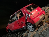 Ein VW Lupo ist am 12. Januar 2022 in den Diemelsee gestürzt - eine Person verstarb an der Unfallstelle. 