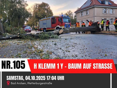 Am 4. Oktober 2025 ereignete sich ein Unfall in Bad Arolsen - die Feuerwehr musste ausrücken.