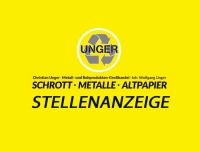 Die Firma Christian Unger sucht einen Mitarbeiter (m/w/d).