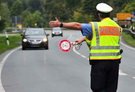 Eine Polizeistreife aus Frankenberg musste auf der Bundesstraße 253 am 28. März 2022tätig werden.  