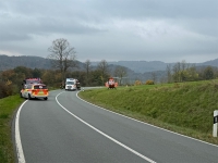 Am 27. Oktober ereignete sich ein Unfall auf der Landesstraße 3084 im Landkreis Waldeck-Frankenberg.