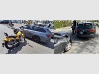 Insgesamt entstand bei den beiden Unfällen am 27. April 2026 ein Sachschaden von 12.000 Euro.