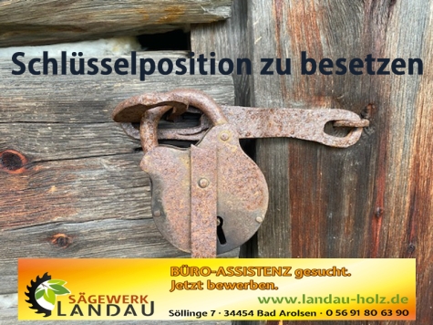 Die Firma Landau sucht neue Mitarbeiter.