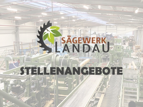 Das Sägewerk Landau in Mengeringhausen sucht Verstärkung (m/w/d).