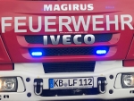 Die Freiwillige Feuerwehr Korbach musste am 10. März 2022 zu zwei Einsätzen ausrücken.