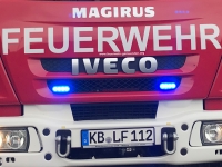 Die Freiwillige Feuerwehr Korbach musste am 10. März 2022 zu zwei Einsätzen ausrücken.