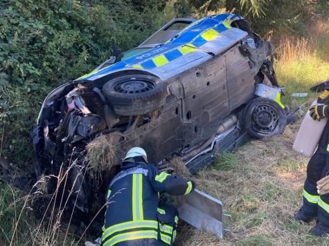 Am 26. August 2025 kam das Fahrzeug aus ungeklärter Ursache von der Fahrbahn ab, überschlug sich mehrfach und blieb im Graben liegen.