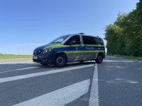 Ein ungewöhnlicher Unfall ereignete sich am 26. Jubi auf der Bundesstraße 251 im Landkreis Waldeck-Frankenberg