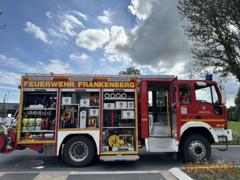 In der Ruhrstraße geriet am 19. Juli 2026 ein Personenkraftwagen in Brand.