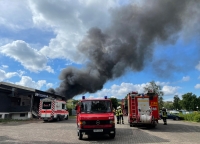 Am 24. Juni 2022 gingen mehrere Wohnwagen am Diemelsee in Flammen auf. 