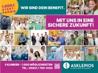 Die Asklepios-Kliniken in Bad Wildungen suchen Mitarbeiter (m/w/d) 