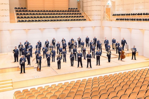 Das Landespolizeiorchester NRW sorgt am 7. Mai in der Stadthalle Brakel für festliche Klänge zum Jubiläum „50 Jahre Kreis Höxter“.