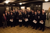 Feuerwehr Diemelsee: am 4. Januar wurden etliche Mitglieder geehrt