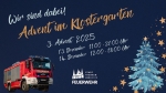 Auch dieses Jahr ist die Feuerwehr Frankenberg auf dem Weihnachtsmarkt vertreten.