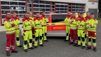 Alle zwölf Teilnehmer des Rettungssanitäter-Kurses 2026/1 haben ihre Prüfung bestanden.