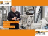 Die Firma FingerHaus sucht Mechatroniker (m/w/d) für die Instandhaltung 