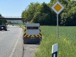 Gleich beim ersten Einsatz für den Paketdienst wurde der junge Fahrer mit 133 km/h erwischt.