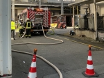 In einem Industriebetrieb im Ortsteil Giershagen kam es zu einem Brand.