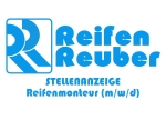 Die Firma Reifen Reuber sucht einen neuen Mitarbeiter.