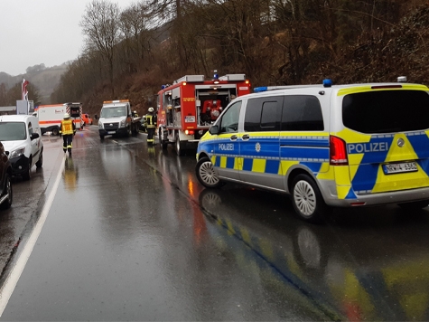 Zwischen Beringhausen und Messinghausen ereignete sich am Sonntag ein Unfall.